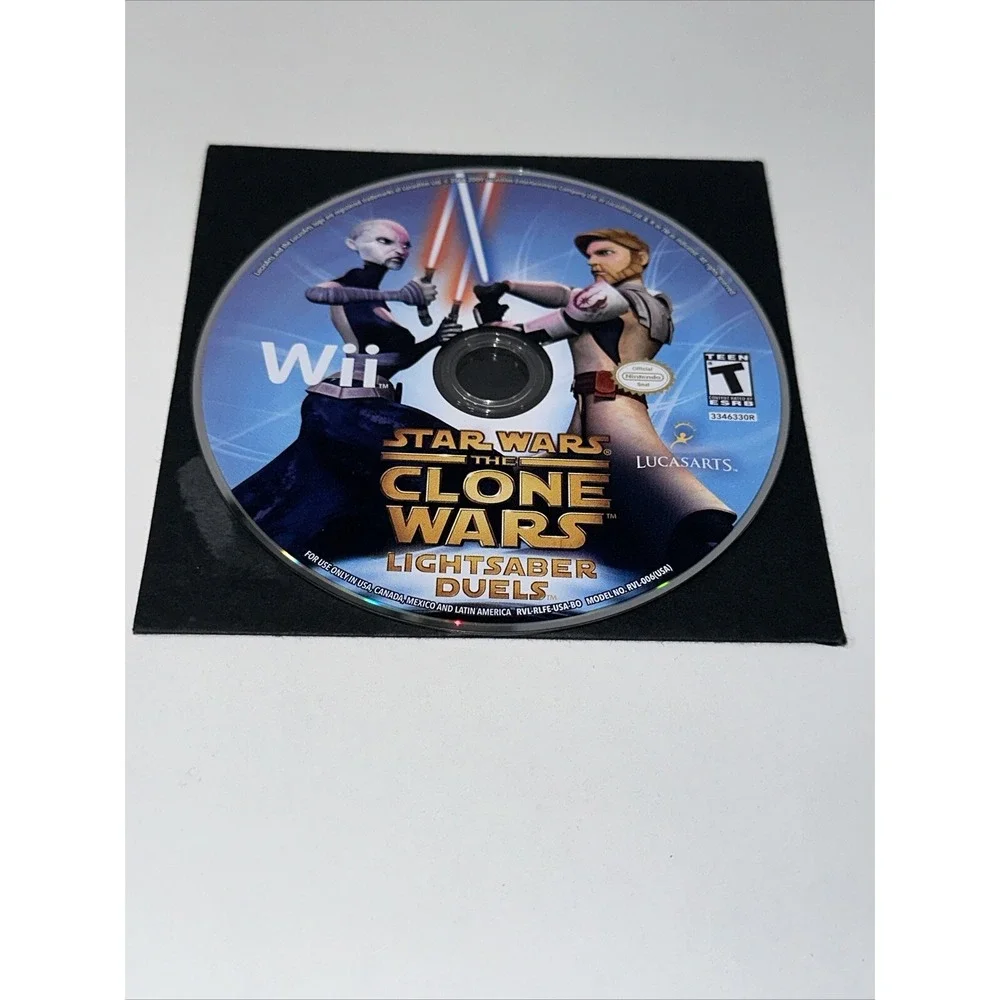 3 Star Wars‎ Wii:Clone Wars Lightsaber Duels,Lego Complete Saga,Force Unleashed